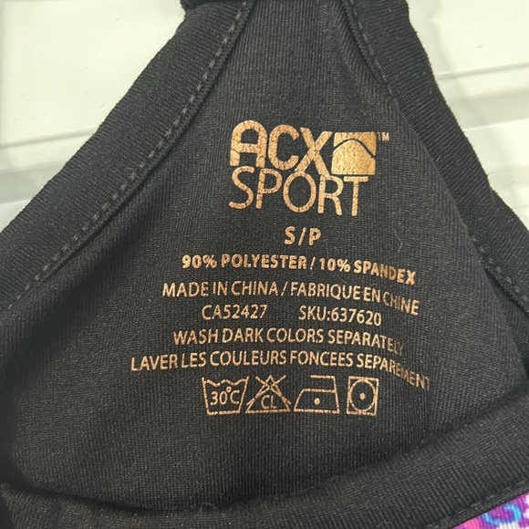 (3 for $15) Athletic Halter Top 🩵💜🩷🖤 - Picture 3 of 3